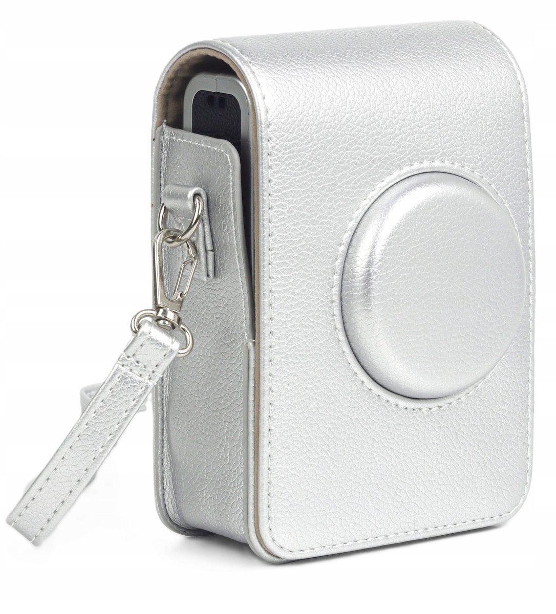 Etui Pokrowiec Futerał Case Osłona Torba Do Fujifilm Fuji Instax Mini Evo / Srebrny
