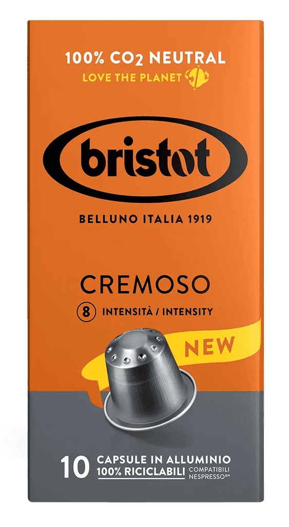 Kapsułki do Nespresso BRISTOT CREMOSO 10szt.