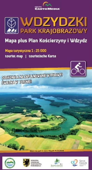 Pakiet: Wdzydzki Park Krajobrazowy. Mapa turystyczna / Kościerzyny i Wdzydz. Plan
