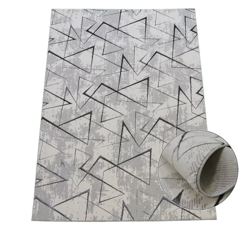 NOWOCZESNY DYWAN ESPRIT 140x190 GREY 3608