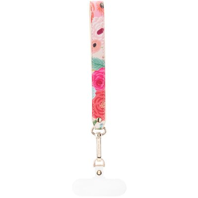 Rifle Paper Phone Wristlet - Uniwersalna smyczka do telefonu (Garden Party Blush)