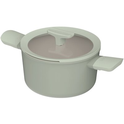 BergHOFF, Garnek z pokrywą Balance Eco, zielony, 20 cm
