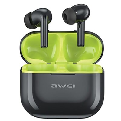 AWEI 5.3 T1 Pro + stacja dokująca czarno-zielony/black-green