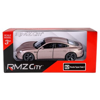 Porsche Taycan Turbo S 2020 różowy Daffi