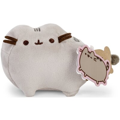 KOT PUSHEEN szara maskotka 10x14cm KLASYCZNY