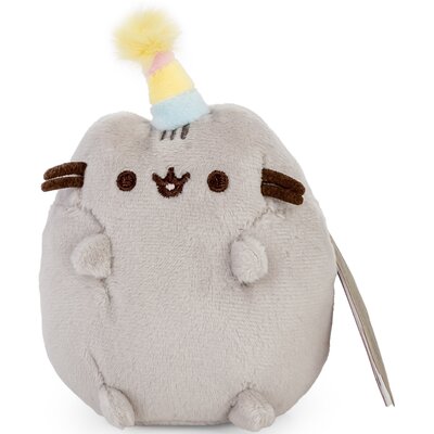 KOT PUSHEEN urodzinowy w czapeczce maskotka