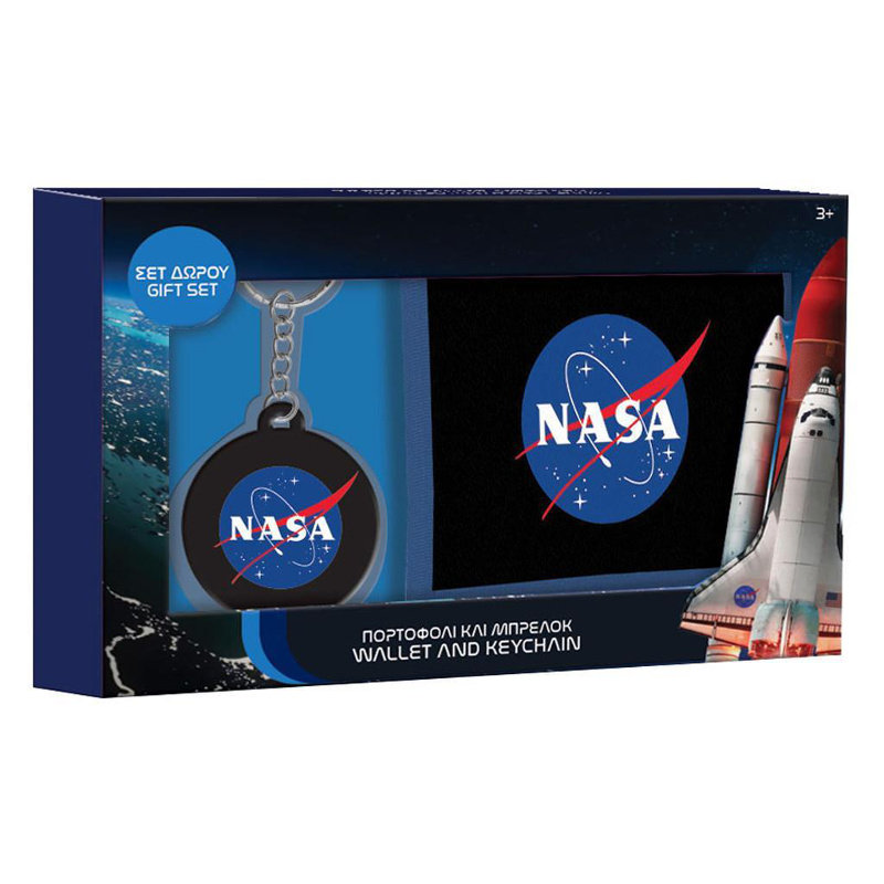 Diakakis portfel z breloczkiem NASA