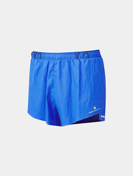 RONHILL Spodenki do biegania męskie TECH RACE SHORTS azurite/citrus