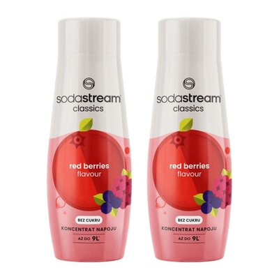 Syrop SODASTREAM Czerwone owoce leśne 2 x 440 ml