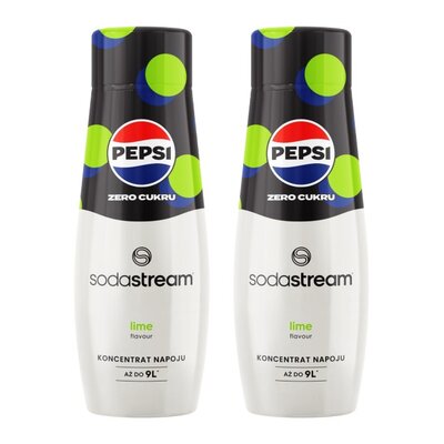 Syrop SODASTREAM Pepsi Max Limonka 2 x 440 ml