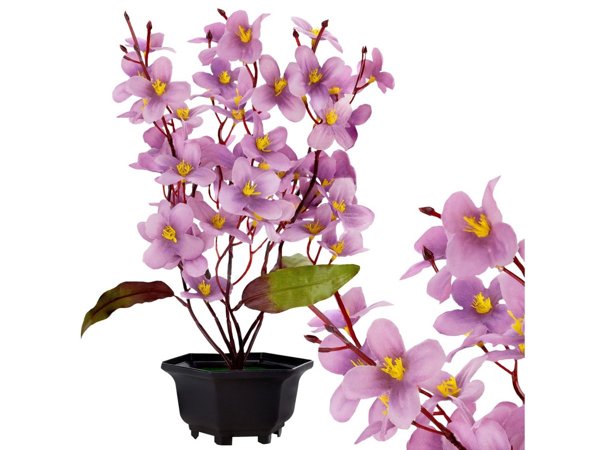 Kwiaty Sztuczne W Doniczce Kwiat Orchidea Doniczka