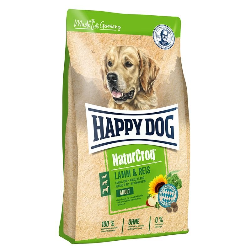 Happy Dog Naturcroq Jagnięcina i Ryż 11kg