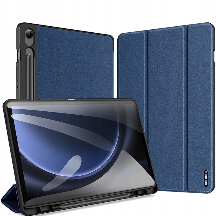 Etui Dux Ducis Domo do Galaxy Tab S9 FE, niebieskie