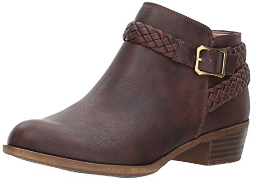LifeStride Damskie botki Adriana Ankle Bootie, brązowy - brązowy - 36.5 EU
