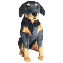 Rotweilleri siedzący 65cm Dubi