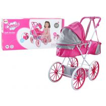 Wózek dla lalek metalowy Leantoys