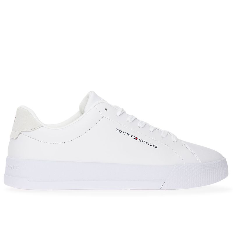 Buty Tommy Hilfiger Court Leather FM0FM04971-YBS - białe