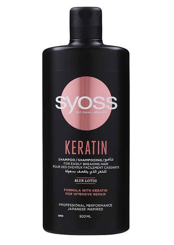 Syoss Kreatin Keratynowy Szampon Do Włosów 500 ml