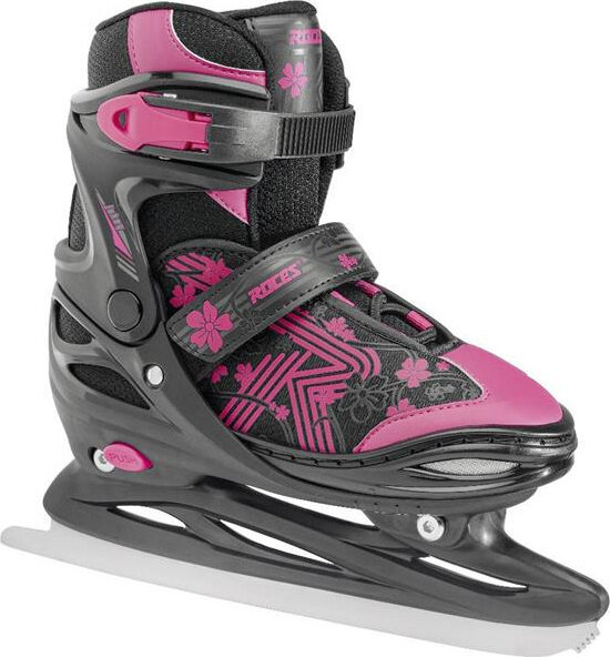 Łyżwy Roces Jokey Ice 3.0 Girl czarno-różowe 450708 00002-30-33