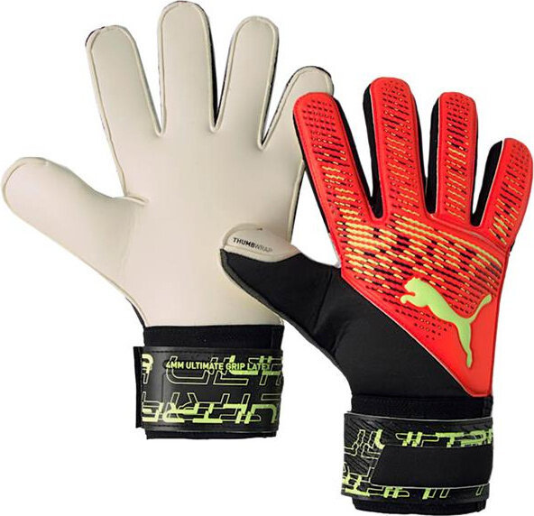 Rękawice bramkarskie Puma Ultra Grip 2 RC pomarańczowo-czarne 41814 02-9