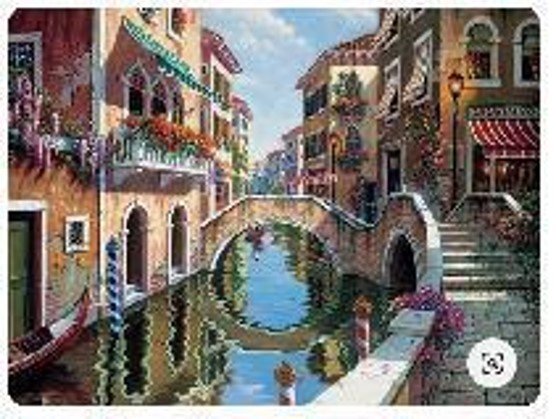 DIAMENTOWA MOZAIKA MOST W WENECJI