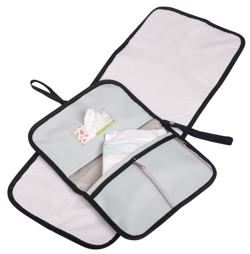 Torba do przewijania dzieci BABY FIRST, jasnoszary