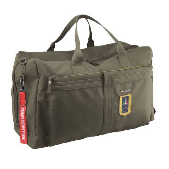 Torba podróżna podręczna AERONAUTICA MILITARE Frecce Zielona