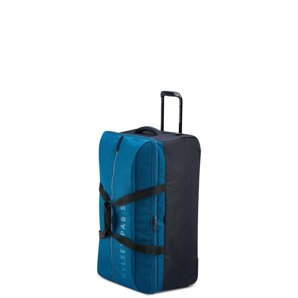Delsey Egoa duża torba podróżna na kółkach 78 cm niebieska