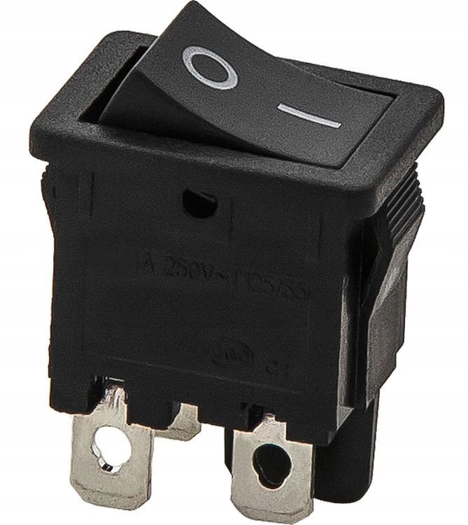 WŁĄCZNIK PRZEŁĄCZNIK KOŁYSKOWY ROCKER 2 POZYCYJNY ON OFF 4 PINY 10A 250V