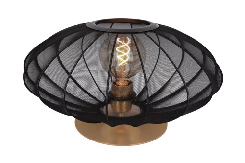 Corina lampa stołowa 1xE27 złota/czarna 03547/40/30