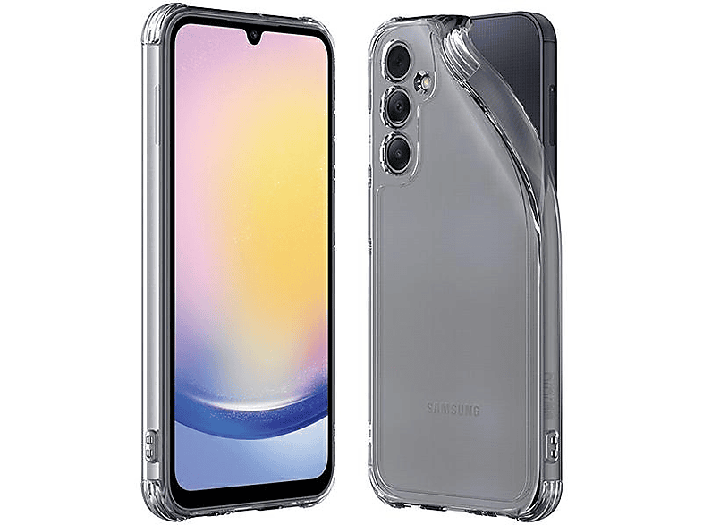 Etui ARAREE Flexield do Samsung Galaxy A15 4G/5G Przezroczysty