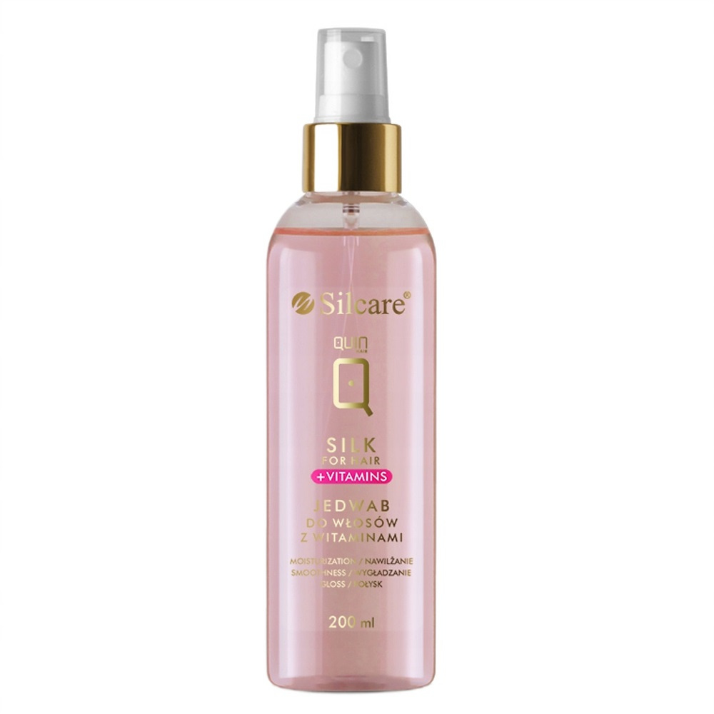 SILCARE Silk For Hair + Vitamins Jedwab Do Włosów Z Witaminami 200ml