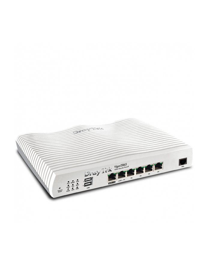 Draytek Vigor 2865-B Adsl2+-Vdsl2 Supervectoring Router Retail - Modem 1,000 Mbps V2865BDEATCH