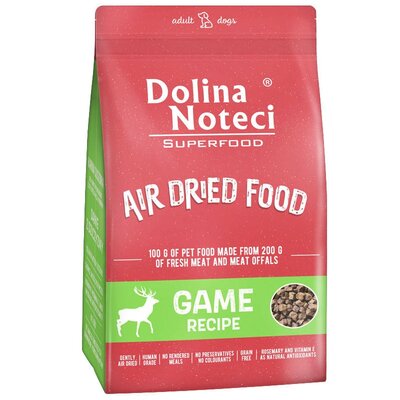 DOLINA NOTECI Superfood Danie z dziczyzny- karma suszona dla psa 5kg