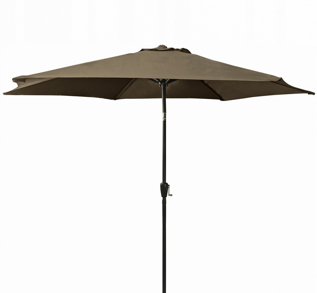 DUŻY SKŁADANY REGULOWANY PARASOL POCHYLNY OGRODOWY 270CM BOSTON BEŻOWY