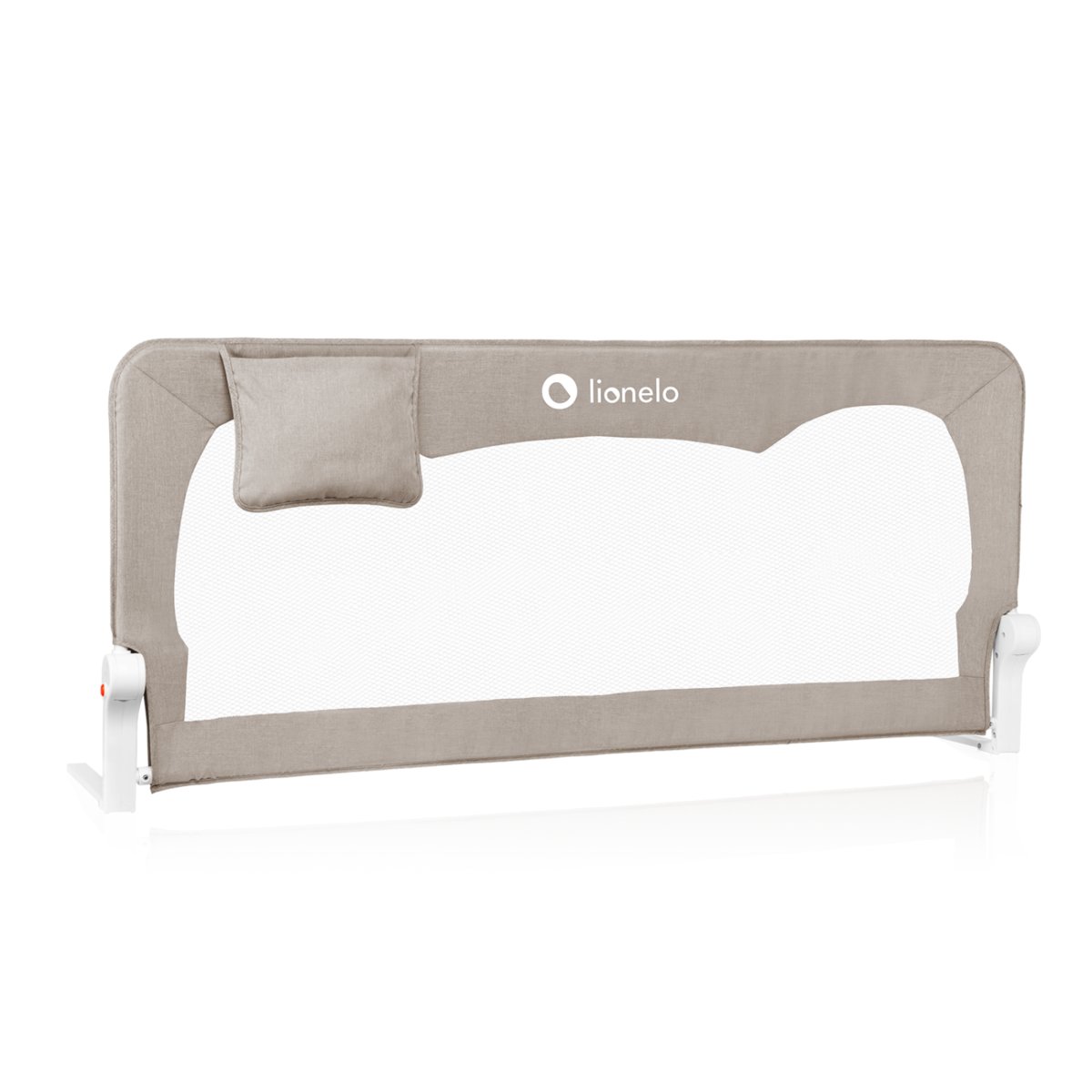 LIONELO Barkierka ochronna do łóżka 66cm Hannah Beige Melange