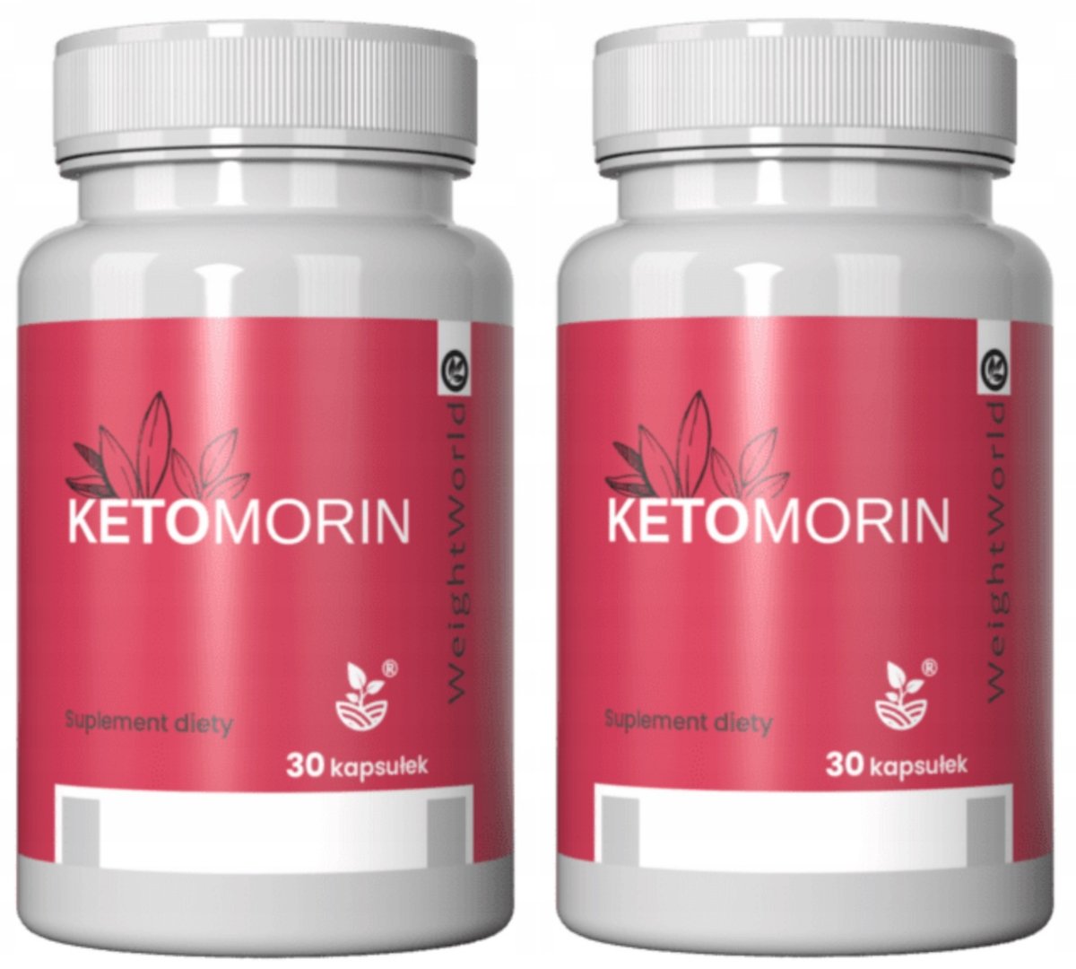 Ketomorin, Na Utratę Wagi Naturalny Skład, Suplement Diety, 30 Kaps. x2