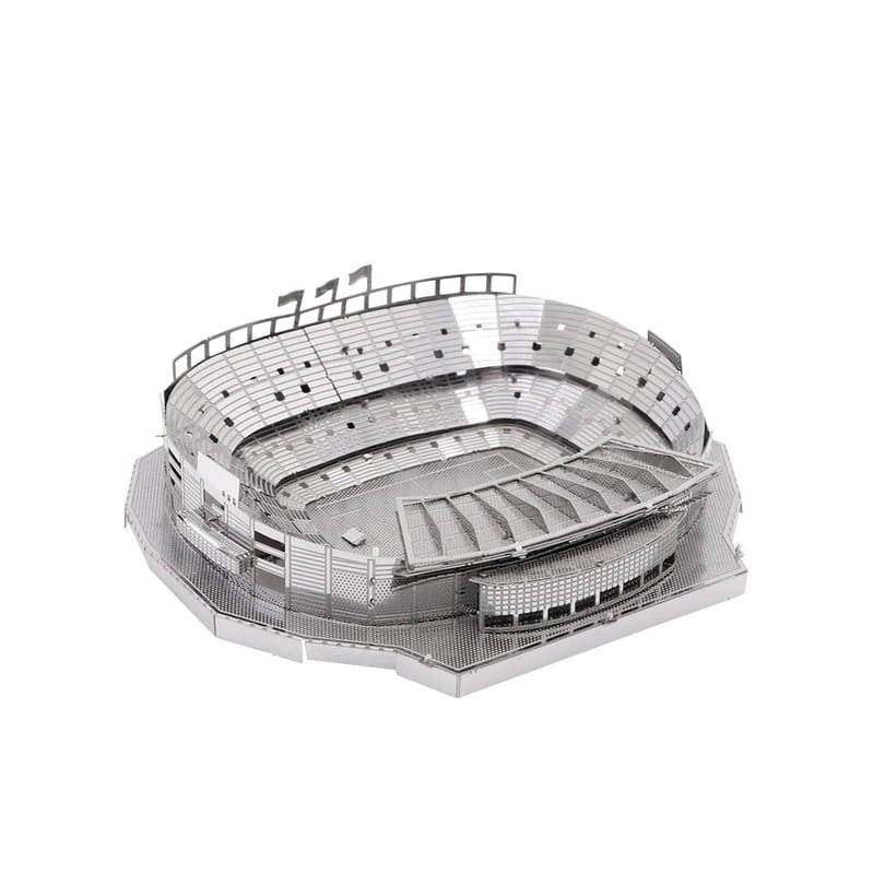 Stadion piłkarski - CAMP NOU - Barcelona FC - Puzzle metalowe 3D