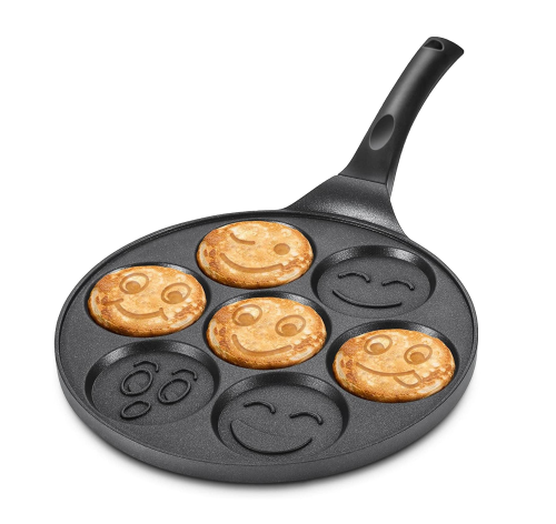 Patelnia do pancakes naleśników jajek BUŹKI MINKI EMOTKI