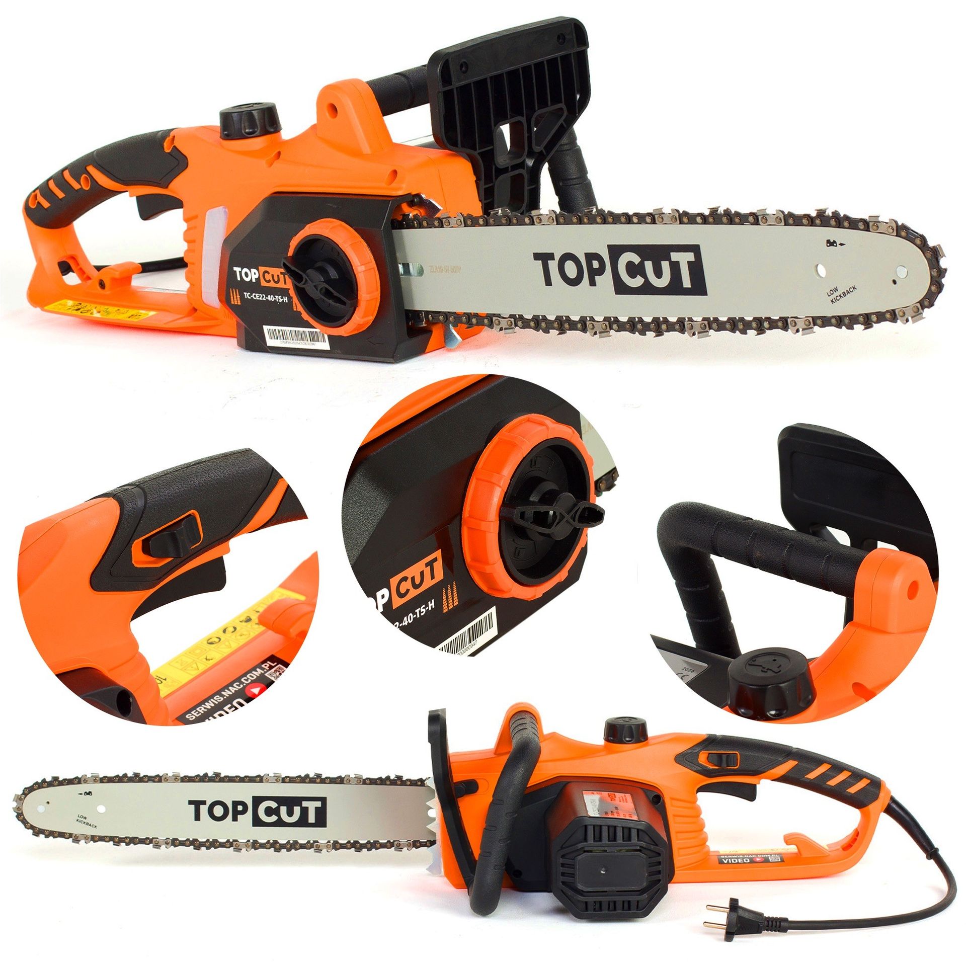 TOP CUT TC-CE22-40-TS-H, 2200 W