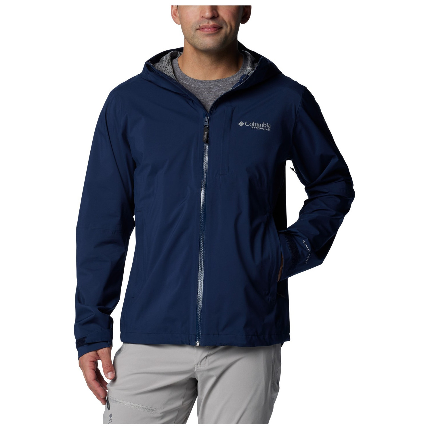 Kurtka męska Columbia Ampli-Dry™ II Shell Rozmiar: XL / Kolor: ciemnoniebieski