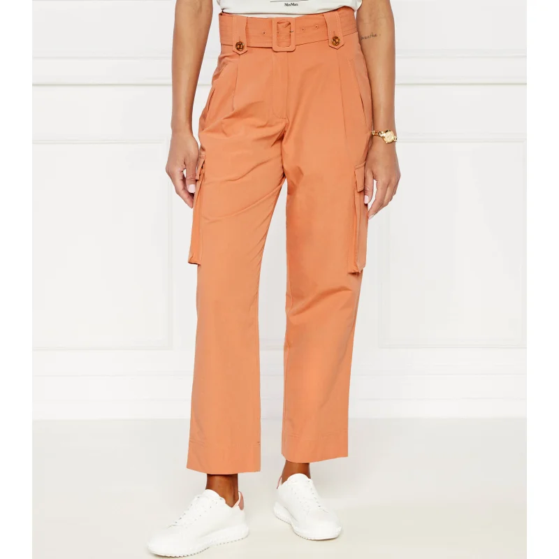 TWINSET Spodnie cargo | Loose fit