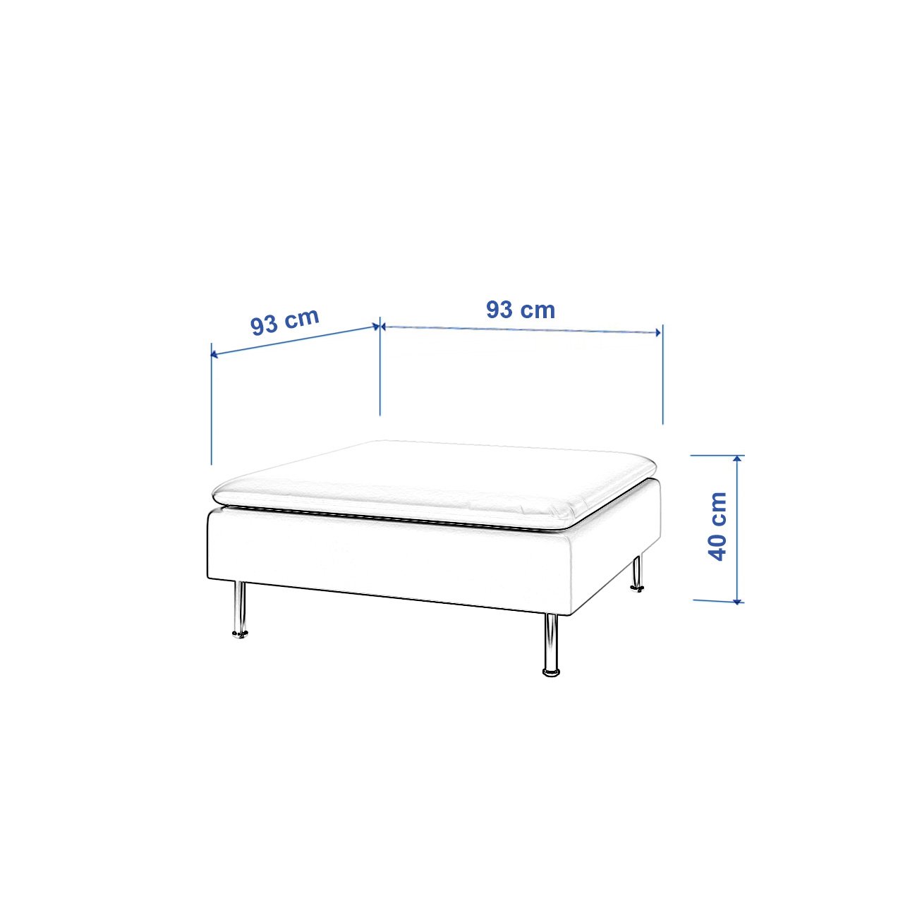 Pokrowiec na podnóżek Söderhamn
