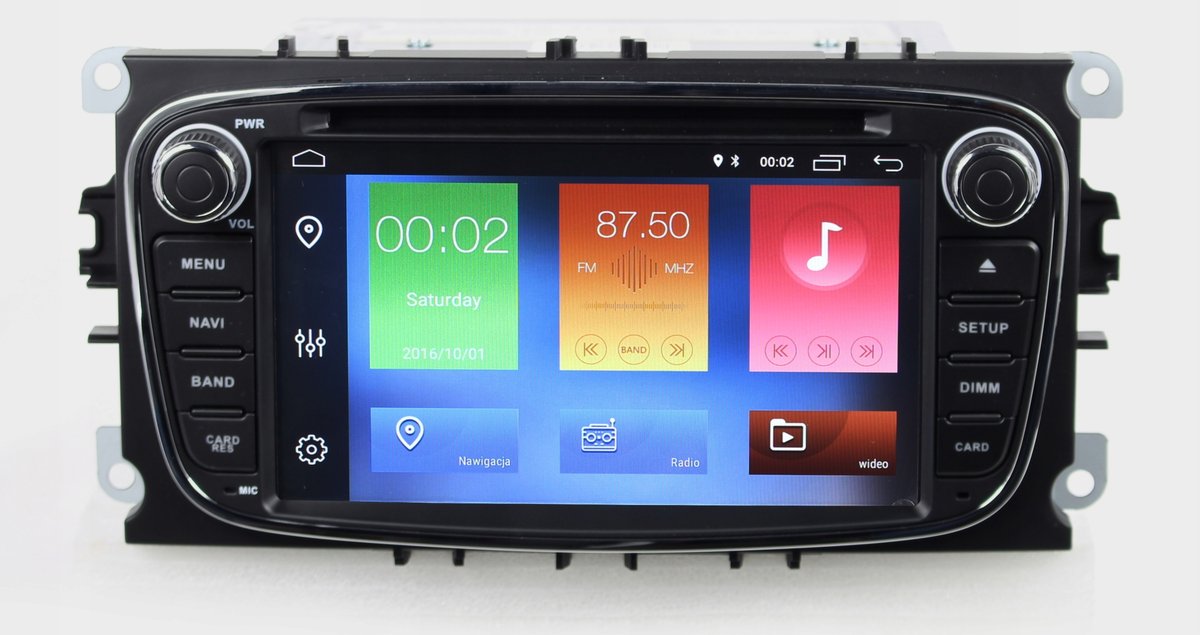 Radio Nawigacja Gps Ford Transit Connect Android