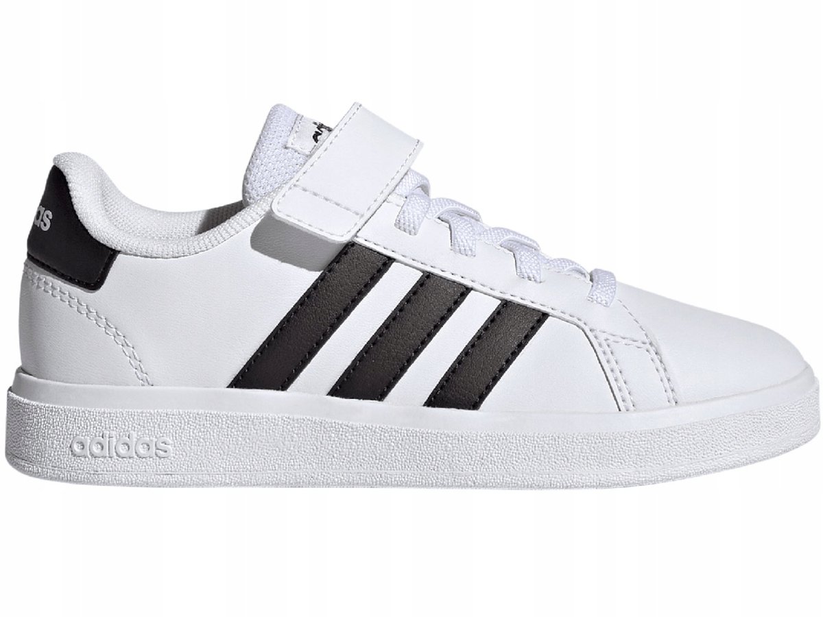 BUTY dziecięce ADIDAS GRAND COURT GW6521 sportowe białe na rzepy 30,5