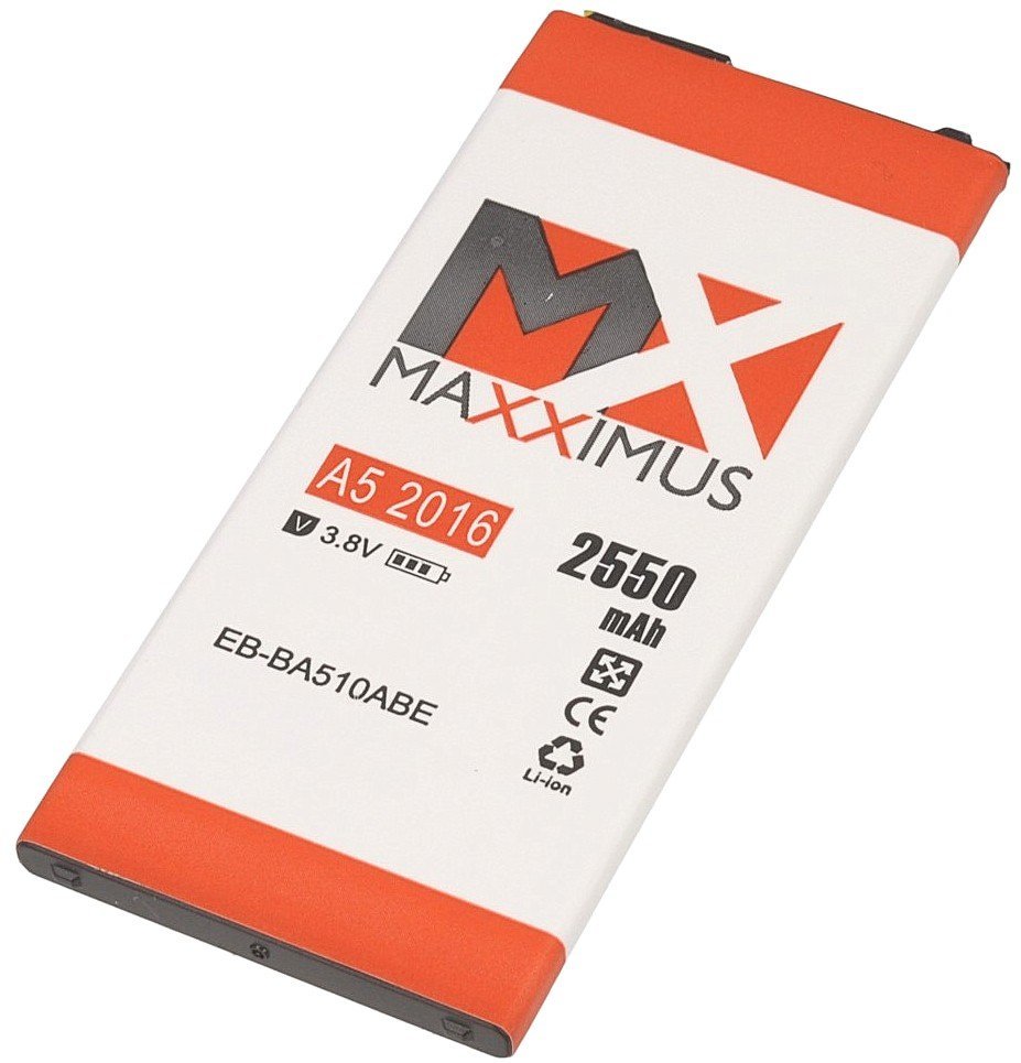 Bateria do Samsung A5(2016) A510 2550mAh Maxximus EB-BA510ABE (Zamiennik)