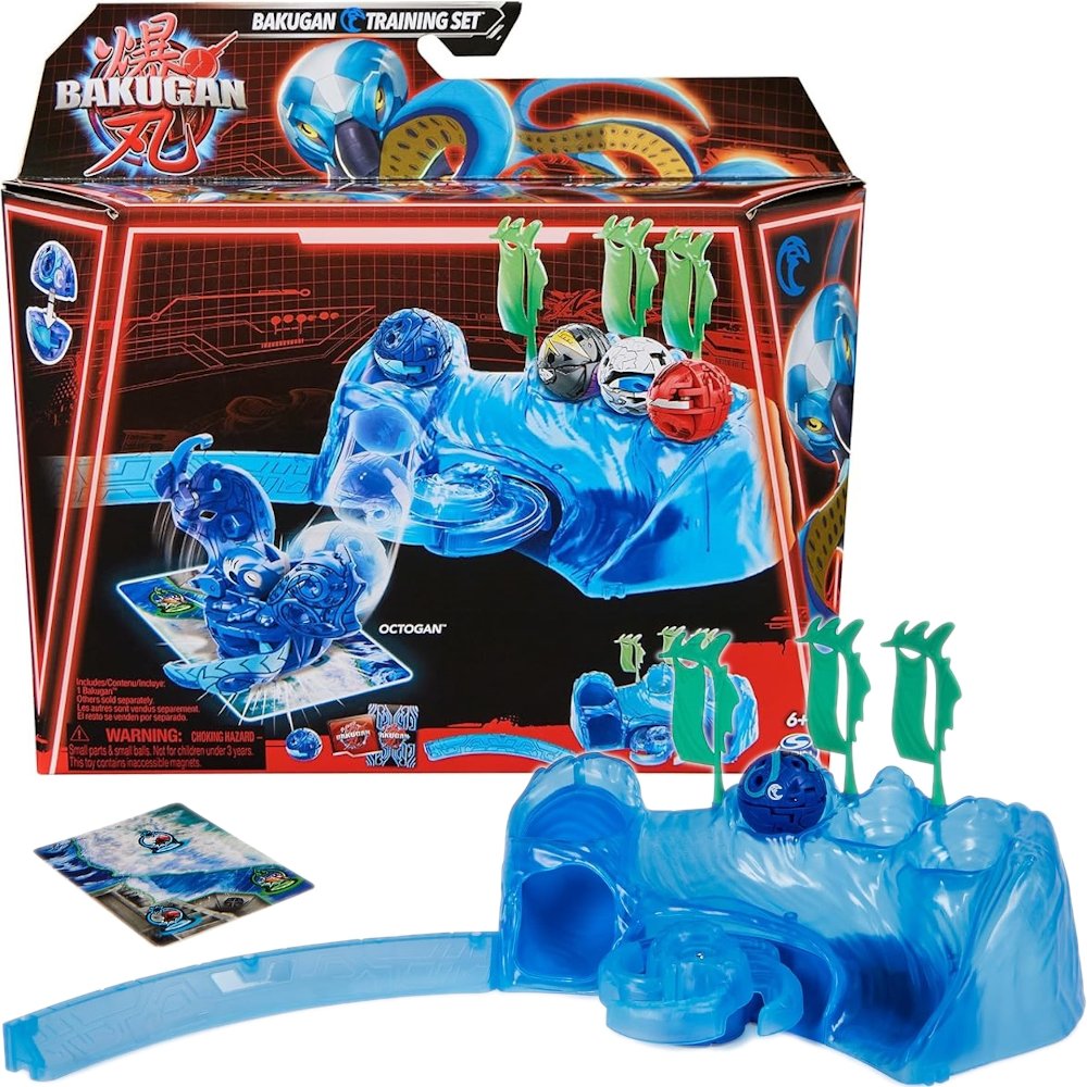 BAKUGAN 3.0 TRAINING SET ZESTAW TRENINGOWY + KULA FIGURKA AQUOS OCTOGAN