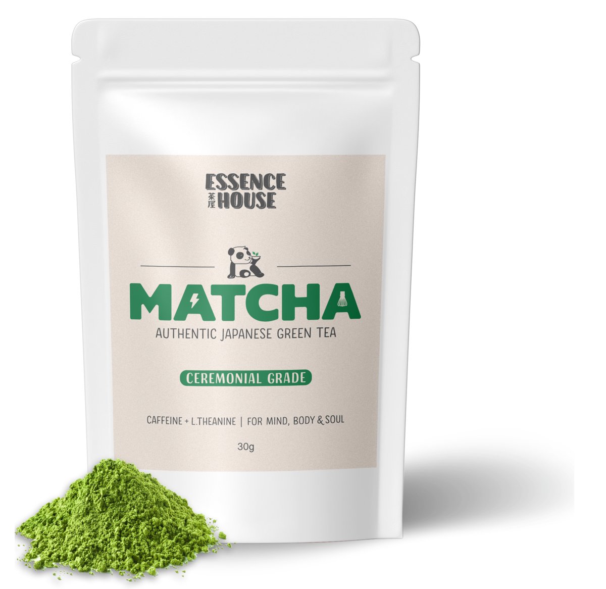 Matcha Japońska Zielona Herbata - Ceremonialna - 30g / Essence House