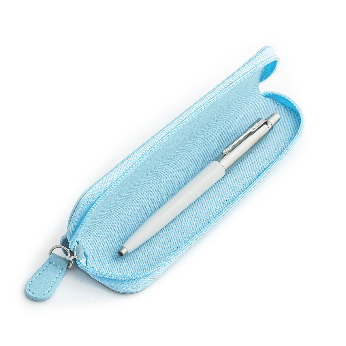 Zestaw prezentowy długopis Parker Jotter Originals Perłowy z niebieskim etui