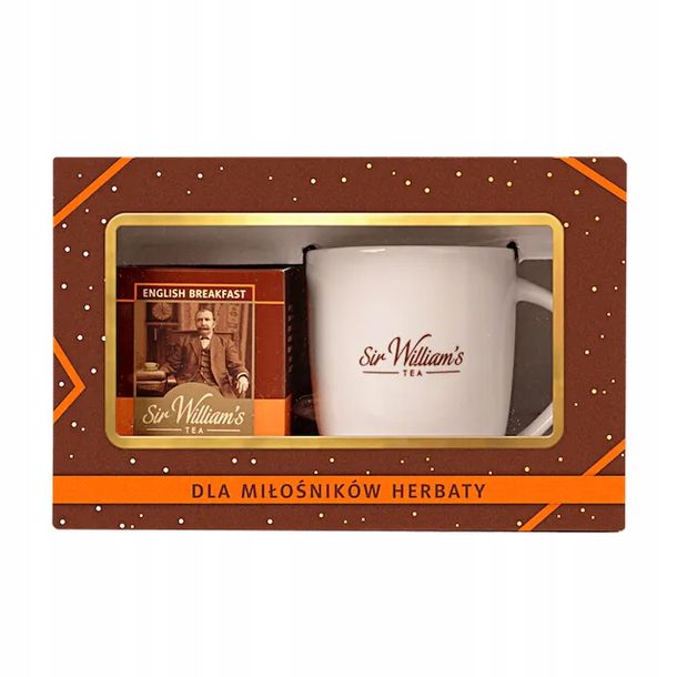Herbata SIR WILLIAMS English Breakfast + KUBEK 30g